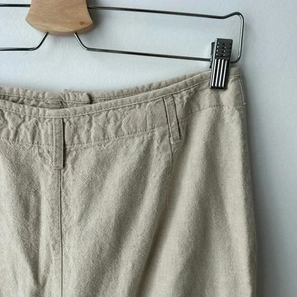 Vintage linen tencel maxi skirt - Picture 8 of 12